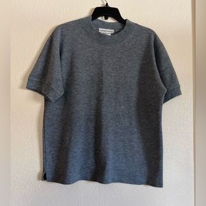 Cathy Daniels Womens T-shirt Size L Cotton Gray